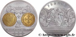 V REPUBLIC Médaille, Histoire de la monnaie française, 20 francs