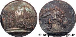 III REPUBLIC Médaille, Jubilé de l’apparition mariale de Lourdes