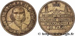 III REPUBLIC Médaille, Exposition Coloniale Internationale - Océanie