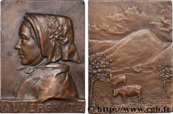 III REPUBLIC Plaquette, Auvergnate 