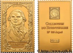 CINQUIÈME RÉPUBLIQUE Plaque, Collection du bicentenaire, Danton