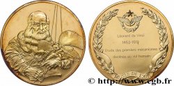 AERONAUTICS - AVIATION : AVIATORS & AIRPLANES Médaille, L’Histoire de la Conquête de l’Air, Léonard de Vinci