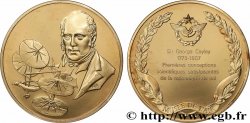 AERONAUTICS - AVIATION : AVIATORS & AIRPLANES Médaille, L’Histoire de la Conquête de l’Air, Sir George Cayley