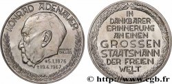 ALLEMAGNE Médaille, Konrad Adenauer