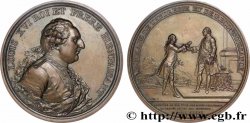 LOUIS XVI Médaille, Les mines d&nbsp;Allemont, refrappe