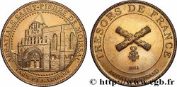 FUNFTE FRANZOSISCHE REPUBLIK Médaille touristique,Trésors de France, Abbaye Saint-Pierre de Moissac