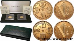 V REPUBLIC Coffret de deux médailles, Charles de Gaulle