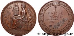 III REPUBLIC Médaille d’admission, Société centrale des architectes