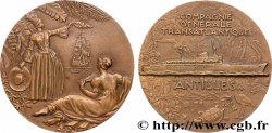 QUATRIÈME RÉPUBLIQUE Médaille, Paquebot Antilles