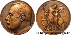 TROISIÈME RÉPUBLIQUE Médaille, Professeur Eric Cassaet, Au maître, à l’ami