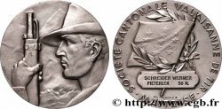 SUISSE - CANTON OF VALAIS Médaille, Société Cantonale Valaisanne de tir AU