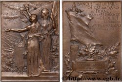 TROISIÈME RÉPUBLIQUE Plaquette, Banquet des tuileries offert aux maires de France