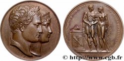 PREMIER EMPIRE Médaille, Mariage de Napoléon Ier et de Marie-Louise, refrappe