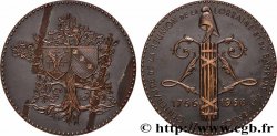 V REPUBLIC Médaille, Bicentenaire de la réunion de la Lorraine et du Barrois