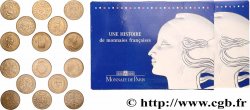 CINQUIÈME RÉPUBLIQUE Série de 8 médailles, Une histoire de monnaies françaises