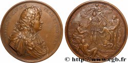 LOUIS XIV &nbsp;THE SUN KING&nbsp; Médaille, Prise de Tournai et de Courtrai, refrappe