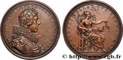 LOUIS XIII Médaille, Louis XIII, Élévation des nations, frappe moderne