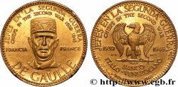 VENEZUELA Médaille, Charles de Gaulle, chef de la seconde guerre mondiale