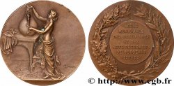 TROISIÈME RÉPUBLIQUE Médaille, Industrie, École municipale des Beaux-arts et des arts décoratifs