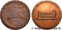 FUNFTE FRANZOSISCHE REPUBLIK Médaille, Ouverture de la Moselle à la grande navigation