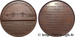 LOUIS-PHILIPPE I Médaille, Pose de la première pierre du pont de Tonnay