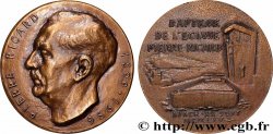 FUNFTE FRANZOSISCHE REPUBLIK Médaille, Baptême de l’écluse Pierre Ricard