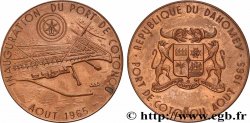 BENIN Médaille, Inauguration du port de Cotonou