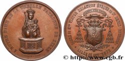 TERCERA REPUBLICA FRANCESA Médaille, Notre-Dame de la Treille