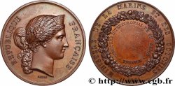 III REPUBLIC Médaille, Concours intercoloniale de Saint Denis AU
