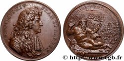 LOUIS XIV &nbsp;THE SUN KING&nbsp; Médaille, Passage du Rhin, refrappe