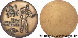 QUINTA REPUBLICA FRANCESA Médaille, 75 ans d’efficacité et de solidarité