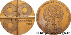 QUINTA REPUBLICA FRANCESA Médaille, 58e réunion annuelle de Paris