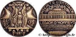 III REPUBLIC Médaille, Société d’entraide des membres de la Légion d’honneur AU