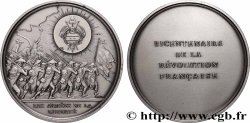 V REPUBLIC Médaille, Bicentenaire de la Révolution, Les armées de la liberté