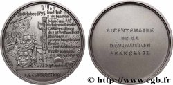 V REPUBLIC Médaille, Bicentenaire de la Révolution, La Convention