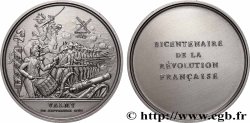 V REPUBLIC Médaille, Bicentenaire de la Révolution, Bataille de Valmy