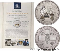 PAESI BASSI Médaille, 200 ans de Carrosses royaux