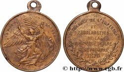 TERZA REPUBBLICA FRANCESE Médaille, Déchéance de l’Empereur Napoléon III