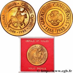 TOURISTIC MEDALS Médaille, 900e anniversaire de Gérald of Wales
