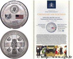 NETHERLANDS Médaille, Visite officielle aux États-Unis