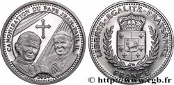 QUINTA REPUBLICA FRANCESA Médaille, Canonisation du pape Jean-Paul II
