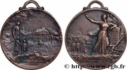 DRITTE FRANZOSISCHE REPUBLIK Médaille, Orphelinat d&nbsp;Avernes, des chemins de fer des colonies