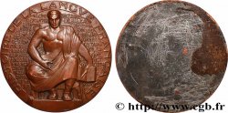 LITERATURE : WRITERS - POETS Médaille, Histoire de la langue française, tirage uniface AU