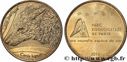 MÉDAILLES TOURISTIQUES Médaille, Parc zoologique de Paris, Loup ibérique