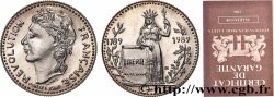 QUINTA REPUBLICA FRANCESA Médaille, Bicentenaire de la Révolution Française, la Liberté