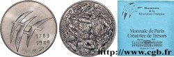 QUINTA REPUBLICA FRANCESA Médaille, Bicentenaire de la Révolution Française, Serment du jeu de paume