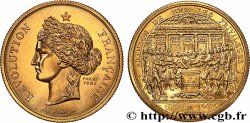 QUINTA REPUBBLICA FRANCESE Médaille, Bicentenaire de la Révolution Française, Abandon de tous les privilèges