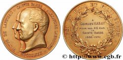 III REPUBLIC Médaille, Victor de Lanneau et Alexandre Labrouste, Sainte-Barbe AU