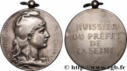 TERZA REPUBBLICA FRANCESE Médaille, Huissier du préfet de la Seine BB