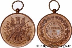 TROISIÈME RÉPUBLIQUE Médaille, Société de tir et de gymnastique